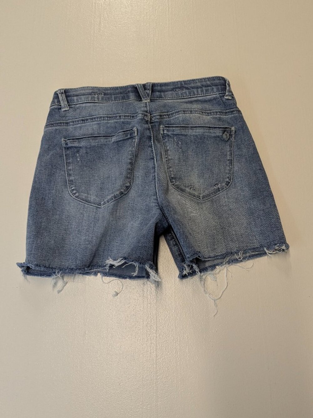Democracy Size 2 Blue Jean Cutoff Shorts Mid-Rise - Picture 2 of 8